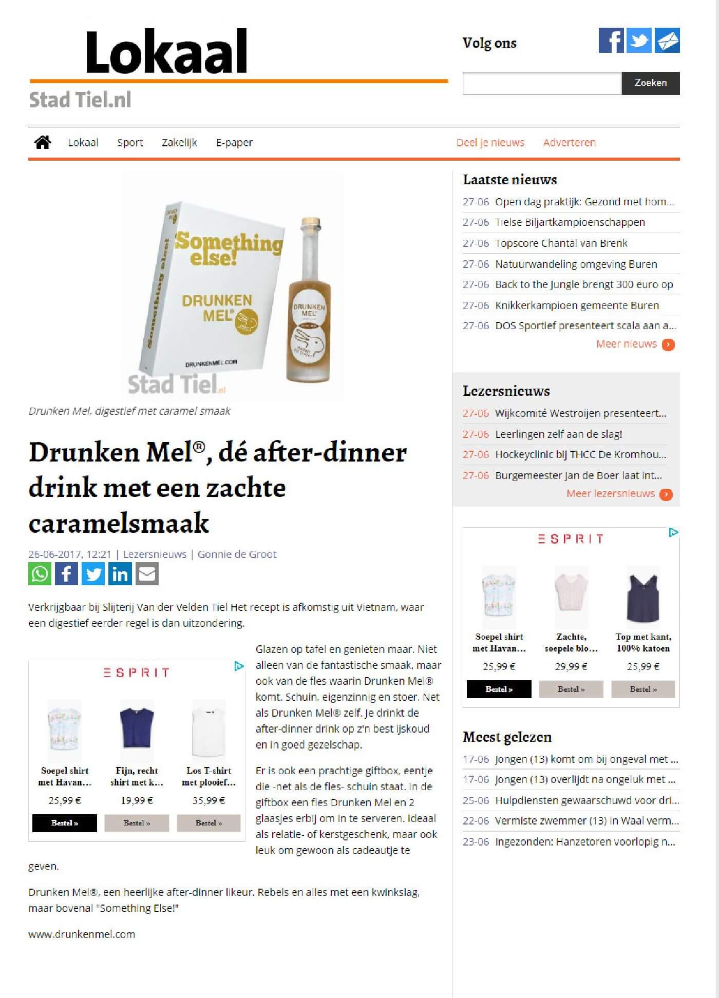 Stad Tiel Drunken Mel Stad Tiel Drunken Mel